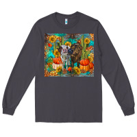 Smoke fall heifer cows Long Sleeve Tee - RanaPortraitStore