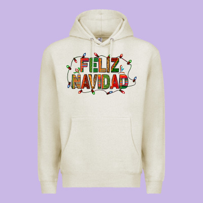 Feliz Navidad Premium Hoodie Designed By Bundleandbundleshop