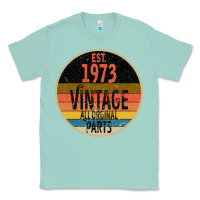 Seafoam Est 1973 Vintage All Original Parts Classic Tee - Bettercallsaul