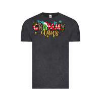 Vintage Black Grammy Claus Vintage Tee - texasbilliewilder