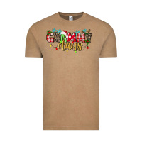 Vintage Coffee Grammy Claus Vintage Tee - texasbilliewilder
