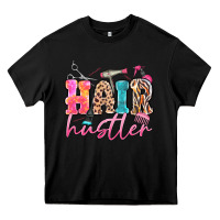 Black hair hustler Heavy Core Tee - MaliasSmallBusiness