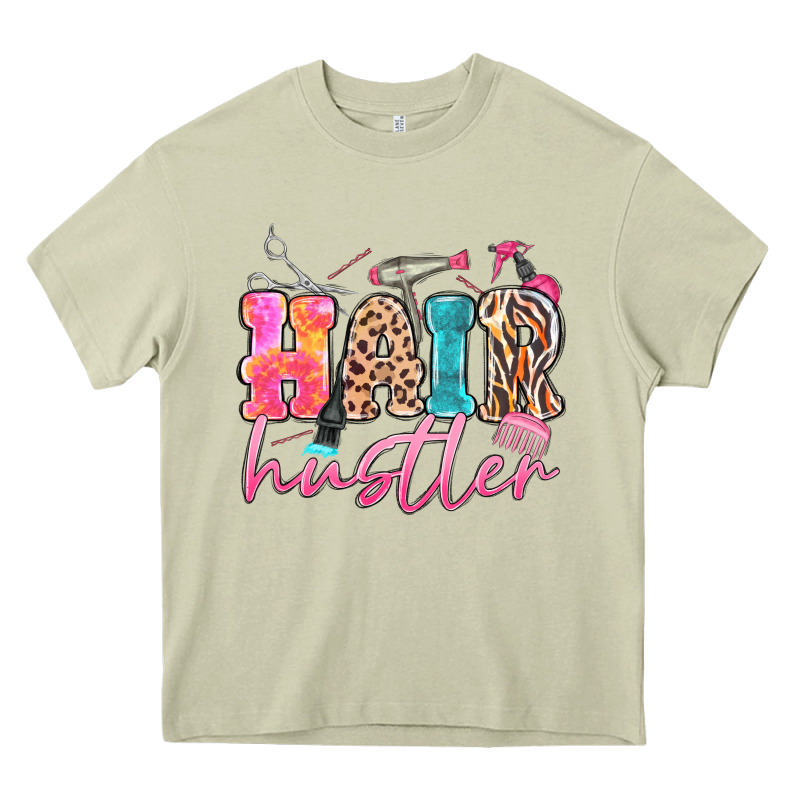 Hair Hustler Heavy Core Tee by MaliasSmallBusiness | Teevron
