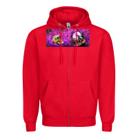 Red witch hand 15 oz mug Zipper Hoodie - BundleAndBundleShop
