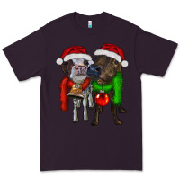 Plum two christmas heifers Premium Tee - RanaPortraitStore