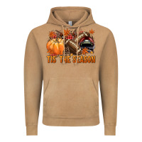 Vintage Camel Tis' the season Football and maroon helmet Vintage Hoodie - NancyCooperArtShop