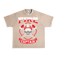 French Oak fire captain firefighter fireman job Urban Heavy Tee - tuanDangUi