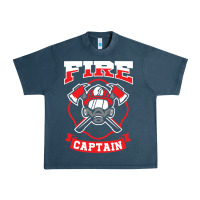 Midnight Navy fire captain firefighter fireman job Urban Heavy Tee - tuanDangUi