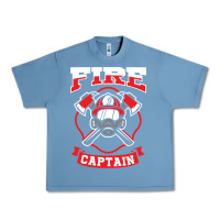 Pebble Blue fire captain firefighter fireman job Urban Heavy Tee - tuanDangUi