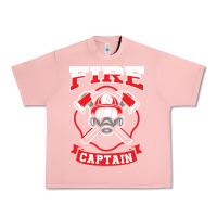 Salmon fire captain firefighter fireman job Urban Heavy Tee - tuanDangUi