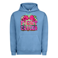 Pigment Pebble Blue fight cancer Urban Hoodie - BarkalooDesign