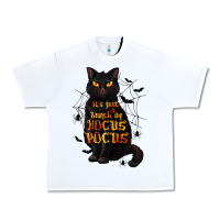 White It's Just a Bunch of Hocus Pocus Urban Heavy Tee - texasbilliewilder