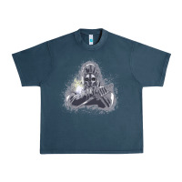 Midnight Navy dishonored   corvo Urban Heavy Tee - tuanDangUi
