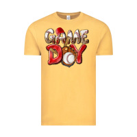 Vintage Mustard Game day Baseball Vintage Tee - NancyCooperArtShop