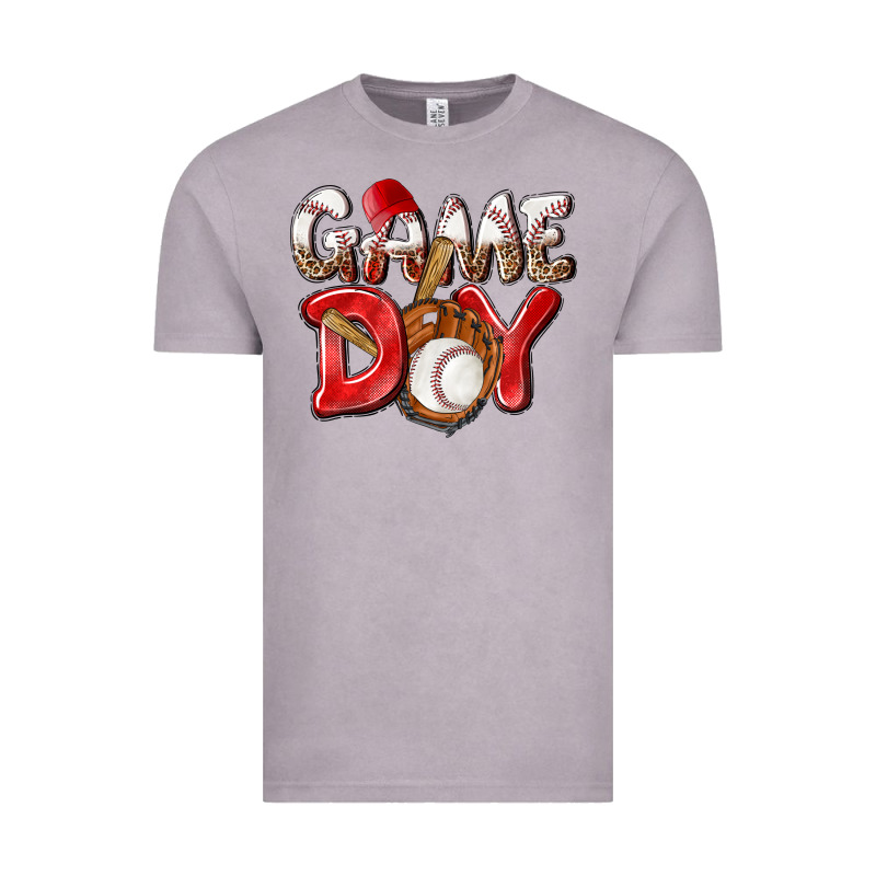 Game Day Baseball Vintage Tee by NancyCooperArtShop | Teevron