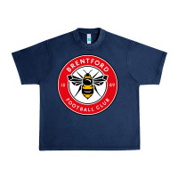 Navy brentford Urban Heavy Tee - tuanDangUi