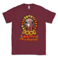 Burgundy happy thanksgiving gemstone Classic Tee - RanaPortraitStore