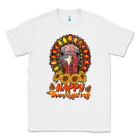 White happy thanksgiving gemstone Classic Tee - RanaPortraitStore