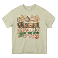 Mossy wonderful time Heavy Core Tee - MaliasSmallBusiness