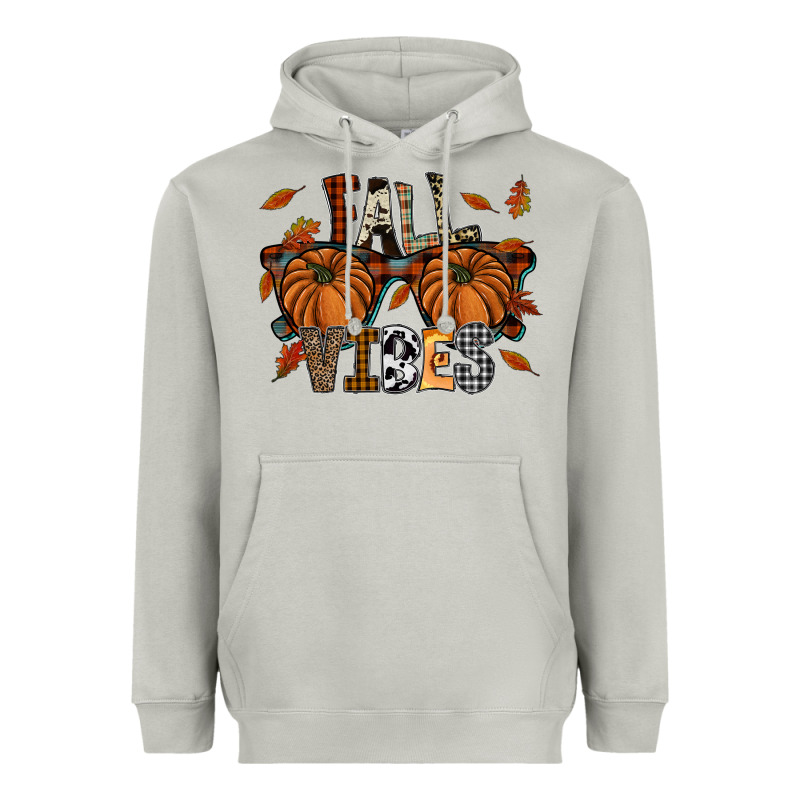 Fall Vibes Heavyweight Hoodie by SublimationCraftShop | Teevron