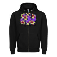 Black halloween bat and roses background Zipper Hoodie - BundleAndBundleShop