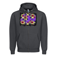 Smoke halloween bat and roses background Zipper Hoodie - BundleAndBundleShop