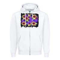 White halloween bat and roses background Zipper Hoodie - BundleAndBundleShop