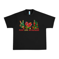 Black Peace love Nutcrackers Urban Heavy Tee - NancyCooperArtShop