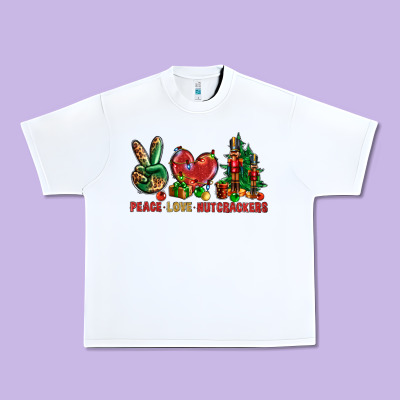 Peace Love Nutcrackers Urban Heavy Tee Designed By Nancycooperartshop