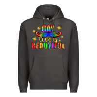 Smoke Gay Love Is Beautiful Pride Lgbtq Premium Hoodie - BundleAndBundleShop