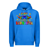 True Royal Gay Love Is Beautiful Pride Lgbtq Premium Hoodie - BundleAndBundleShop