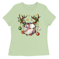 Matcha Baseball Horn Christmas Ladies Tee - BundleAndBundleShop