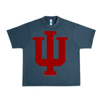 Midnight Navy indiana hoosiers Urban Heavy Tee - tuanDangUi