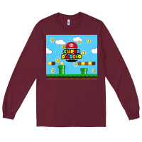 Burgundy super daddio Long Sleeve Tee - TumblerDesignByShophia