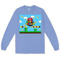 Colony Blue super daddio Long Sleeve Tee - TumblerDesignByShophia