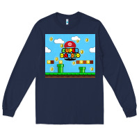 Navy super daddio Long Sleeve Tee - TumblerDesignByShophia