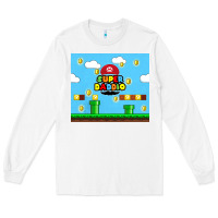 White super daddio Long Sleeve Tee - TumblerDesignByShophia