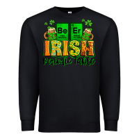 Black Beer Irish Periodic table St. Patrick's Premium Sweatshirt - LillyAllenDesigns