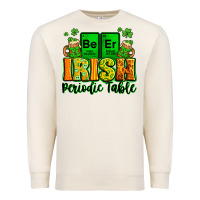 Sandshell Beer Irish Periodic table St. Patrick's Premium Sweatshirt - LillyAllenDesigns