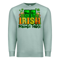 Seafoam Beer Irish Periodic table St. Patrick's Premium Sweatshirt - LillyAllenDesigns