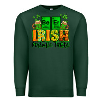 Sports Green Beer Irish Periodic table St. Patrick's Premium Sweatshirt - LillyAllenDesigns