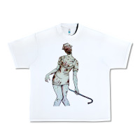 White silent hill nurse Urban Heavy Tee - tuanDangUi