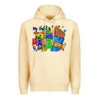 Pina Colada my child is non verbal but her mama aint afro hand rana Premium Hoodie - RanaPortraitStore