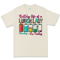 Battery Life Of A Lunch Lady Premium Tee | Teevron