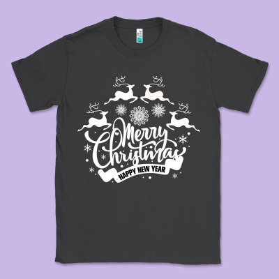 Merry Christmas Happy New Year Classic Tee Designed By Bettercallsaul