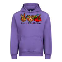 Tulip peace love Christmas Urban Hoodie - BarkalooDesign