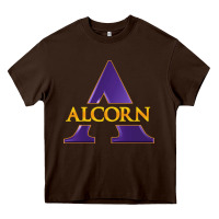 Chocolate Brown alcorn Heavy Core Tee - tuanDangUi