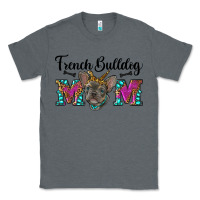 Charcoal Heather french bulldog mom Classic Tee - RanaPortraitStore