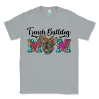 Heather Grey french bulldog mom Classic Tee - RanaPortraitStore
