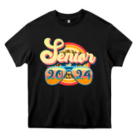 Black senior 2024 Heavy Core Tee - JahusDesignShop